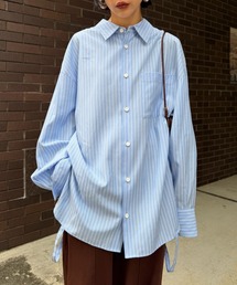 Ameri | STRIPE TRANSFORM OVER SHIRT(シャツ/ブラウス)