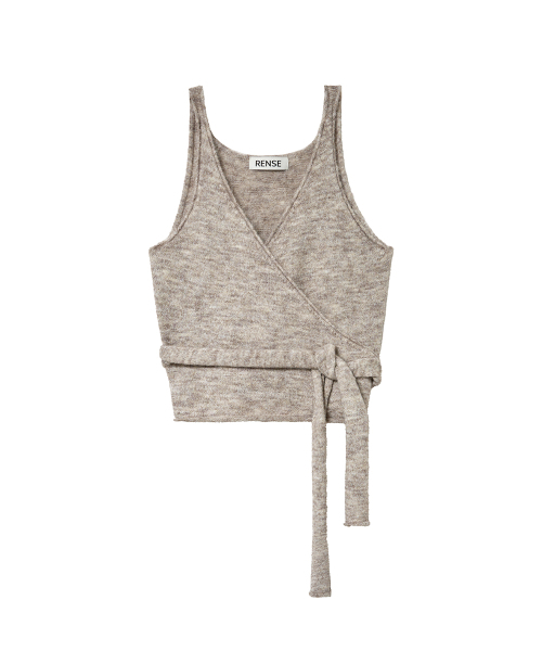 RENSE（レンセ）の「Layered Knit Bustier Oatmeal（ニット/セーター・レディース・その他・OS）」の3枚目の写真