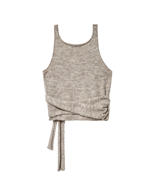 RENSE（レンセ）の「Layered Knit Bustier Oatmeal（ニット/セーター・レディース・その他・OS）」の2枚目の写真