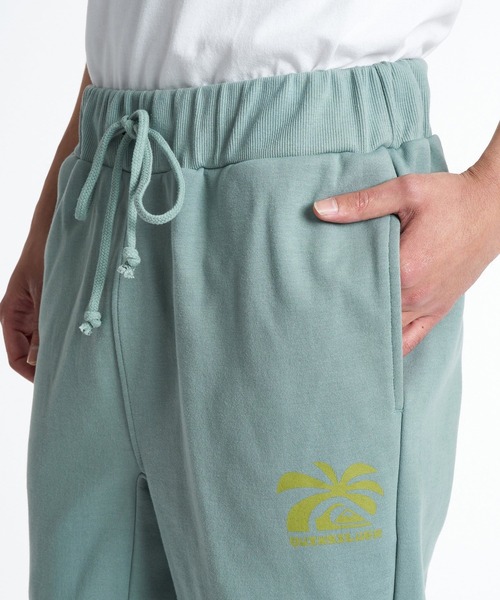 Quiksilver（クイックシルバー）の「QUIKSILVER/クイックシルバー ロングパンツ スウェット パンツ 速乾 軽量 裏毛 QPT264008（スウェットパンツ・メンズ・ブラック/ヘザーグレー・L/M）」の7枚目の写真