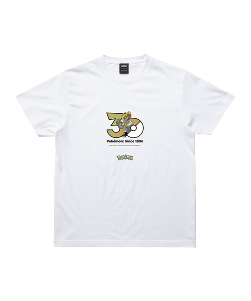 ZOZOSPOT(ゾゾスポット)の「Pokemon 30th Anniversary 1025 T-shirt 「ジャラランガ」(Tシャツ/カットソー・レディース・ホワイト・SMALL/MEDIUM/LARGE/X-LARGE/XX-LARGE/XXX-LARGE/100cm/110cm/120cm/130cm/140cm/150cm/160cm)」の1枚目の写真
