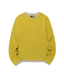 LAYERED COLOR LS TEE_OLIVE(NG2GFFT556A)