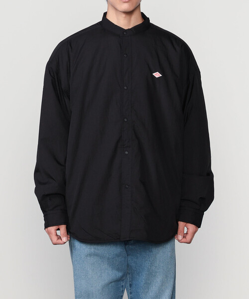 DANTON（ダントン）の「DANTON | インサレーション シャツジャケット MEN（ナイロンジャケット・メンズ・オリーブ/ブラック・40/42）」の14枚目の写真