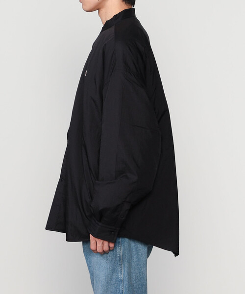 DANTON（ダントン）の「DANTON | インサレーション シャツジャケット MEN（ナイロンジャケット・メンズ・オリーブ/ブラック・40/42）」の15枚目の写真