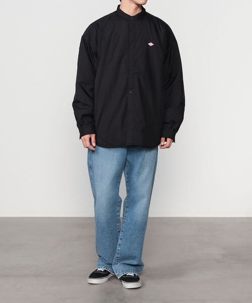 DANTON（ダントン）の「DANTON | インサレーション シャツジャケット MEN（ナイロンジャケット・メンズ・オリーブ/ブラック・40/42）」の19枚目の写真