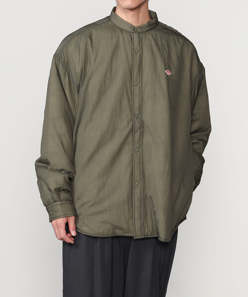 DANTON（ダントン）の「DANTON | インサレーション シャツジャケット MEN（ナイロンジャケット・メンズ・オリーブ/ブラック・40/42）」の20枚目の写真