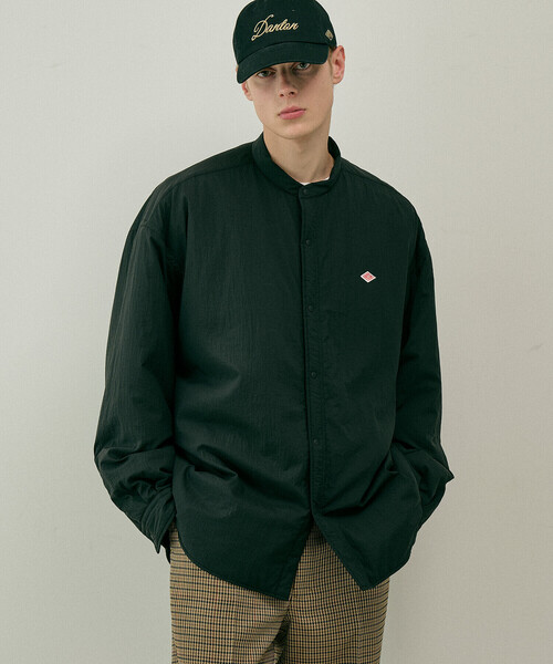 DANTON（ダントン）の「DANTON | インサレーション シャツジャケット MEN（ナイロンジャケット・メンズ・オリーブ/ブラック・40/42）」の21枚目の写真