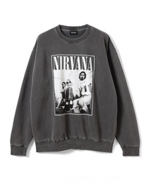 BEAMS T | 【別注】GOOD ROCK SPEED / 『NIRVANA』 CREWNECK SWEAT①(スウェット)