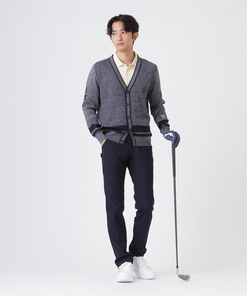 PEARLY GATES（パーリーゲイツ）の「12GVネックニットカーディガン ＜メッシュ柄＞ (MENS)（カーディガン/ボレロ・メンズ・ネイビー/グレー系その他・LARGE/MEDIUM）」の7枚目の写真
