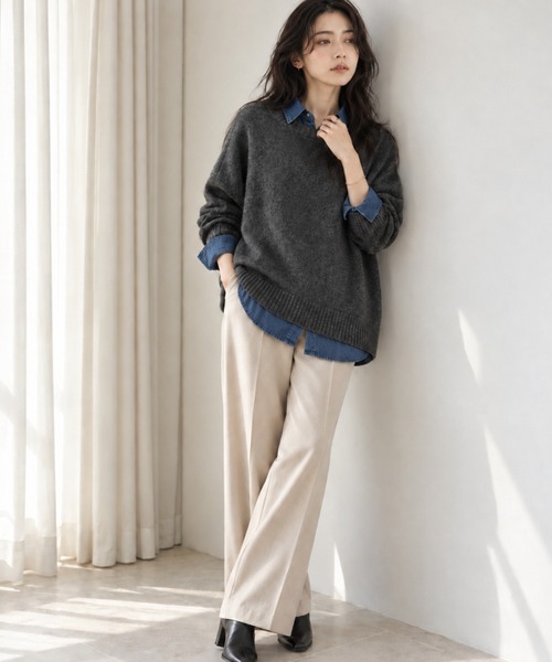model：158cm 着用サイズ：FREE