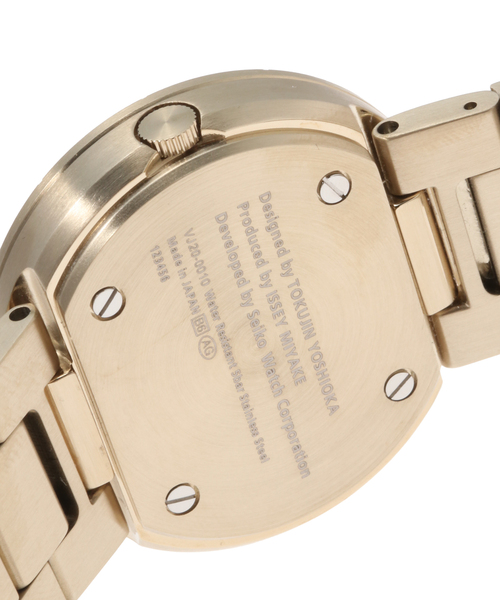 ISSEY MIYAKE(イッセイミヤケ)の「Web限定 ISSEY MIYAKE TO NY0N005 Gold(アナログ腕時計・レディース・ゴールド・FREE)」の7枚目の写真
