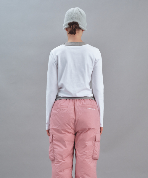 Rest&Recreation（レストアンドレクリエーション）の「LAYERED LONG SLEEVE - WHITE（Tシャツ/カットソー・レディース・その他・ONE）」の4枚目の写真