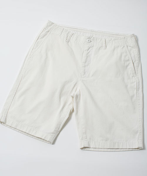 NANO universe（ナノユニバース）の「ガーメントダイショーツ（チノパンツ・メンズ・ベージュ/カーキ/ホワイト/ネイビー・SMALL/LARGE/MEDIUM）」の11枚目の写真