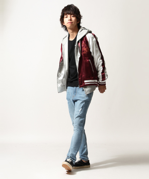 ZIP FIVE(ジップファイブ)の「裏起毛ZIPパーカー(パーカー・メンズ・ネイビー/杢グレー/ホワイト/ホワイト系その他/ブラック/オリーブ/グレー系その他/チャコール・X-LARGE/LARGE/MEDIUM/SMALL)」の10枚目の写真