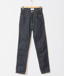 HOLIDAY | HIGH WAIST SKINNY DENIM PANTS（O.W）ハイウエストスキニーデニムパンツ ワンウォッシュ [ショート丈](デニムパンツ)