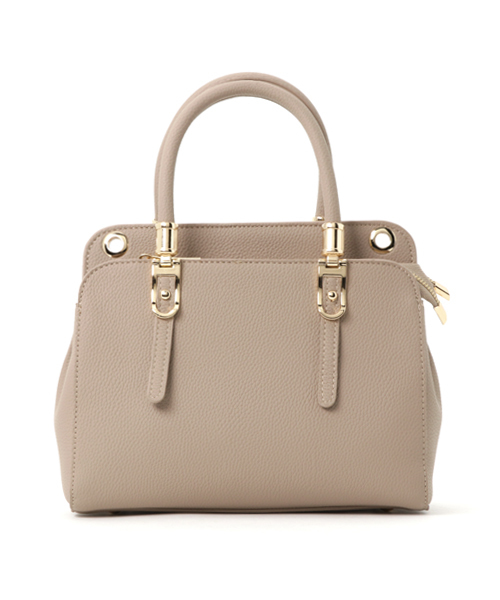 PLAIN CLOTHING（プレーンクロージング）の「ベルトハンドバッグ【PLAIN CLOTHING】（ハンドバッグ・レディース・レッド/キャメル/ベージュ/ネイビー/ブラック/グレー/アイボリー・FREE）」の20枚目の写真