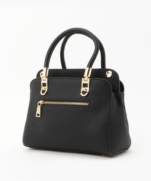 PLAIN CLOTHING（プレーンクロージング）の「ベルトハンドバッグ【PLAIN CLOTHING】（ハンドバッグ・レディース・レッド/キャメル/ベージュ/ネイビー/ブラック/グレー/アイボリー・FREE）」の10枚目の写真