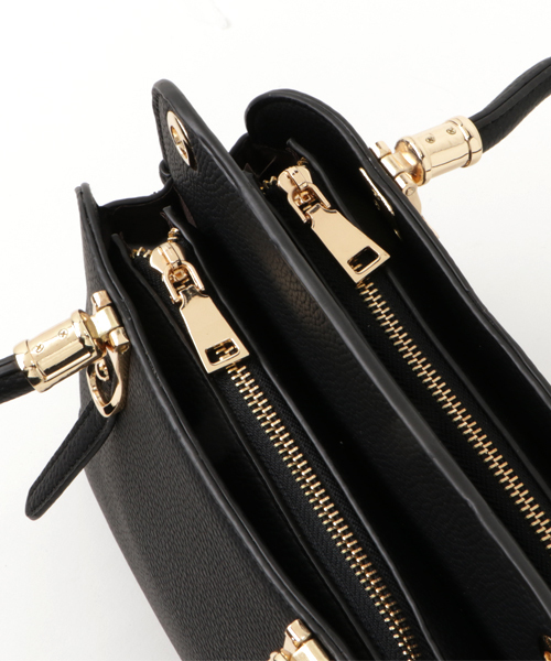 PLAIN CLOTHING（プレーンクロージング）の「ベルトハンドバッグ【PLAIN CLOTHING】（ハンドバッグ・レディース・レッド/キャメル/ベージュ/ネイビー/ブラック/グレー/アイボリー・FREE）」の13枚目の写真