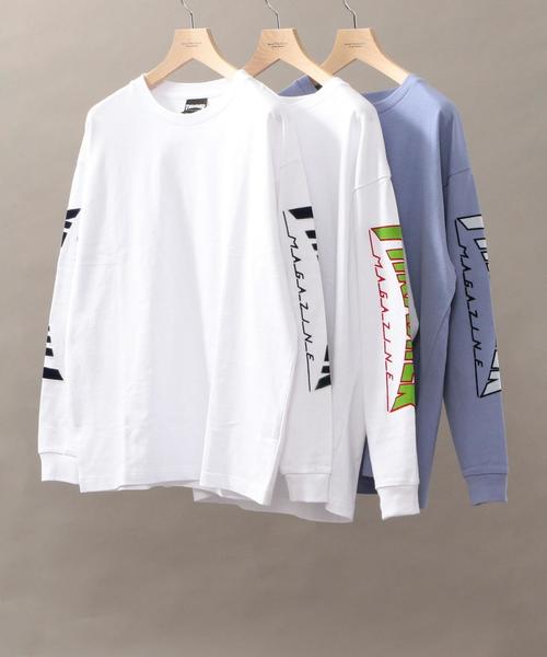 THRASHER(スラッシャー)の「【別注】 <THRASHER> LOGO LS TEE/Tシャツ ◆(Tシャツ/カットソー・メンズ・ライラック/その他1/その他2・LARGE/SMALL/MEDIUM)」の7枚目の写真