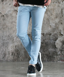 THE CASUAL | カツラギ素材 スキニー ストレッチ パンツ(チノパンツ)