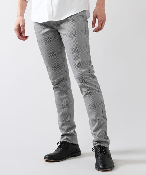 THE CASUAL（カジュアル）の「カツラギツイルストレッチスキニーパンツ（チノパンツ・メンズ・アイボリー/ブラック/オリーブ/チャコールグレー/ホワイト/モカ/ベージュ/ネイビー/ワイン/サックスブルー/ライトグレー/ライトベージュ/ストライプ/ブルーグラス/グレー系その他/チャコール・S/XL/M/L）」の6枚目の写真