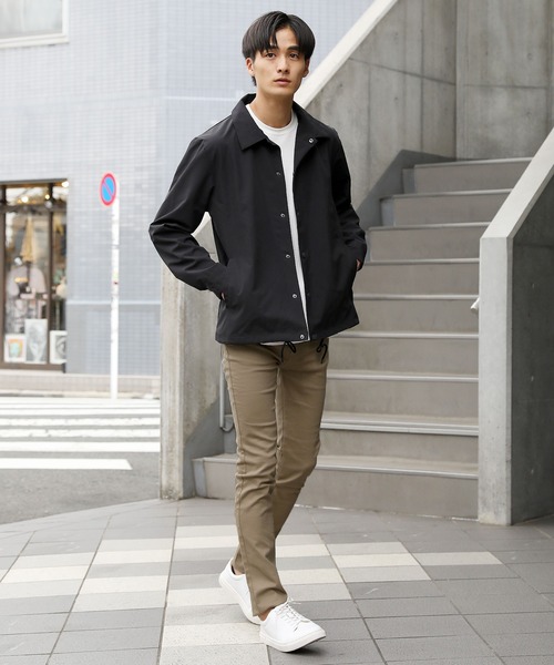 THE CASUAL（カジュアル）の「カツラギツイルストレッチスキニーパンツ（チノパンツ・メンズ・アイボリー/ブラック/オリーブ/チャコールグレー/ホワイト/モカ/ベージュ/ネイビー/ワイン/サックスブルー/ライトグレー/ライトベージュ/ストライプ/ブルーグラス/グレー系その他/チャコール・S/XL/M/L）」の18枚目の写真