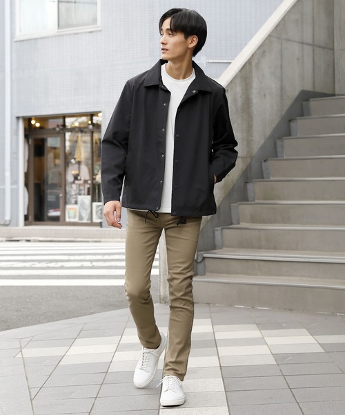 THE CASUAL（カジュアル）の「カツラギツイルストレッチスキニーパンツ（チノパンツ・メンズ・アイボリー/ブラック/オリーブ/チャコールグレー/ホワイト/モカ/ベージュ/ネイビー/ワイン/サックスブルー/ライトグレー/ライトベージュ/ストライプ/ブルーグラス/グレー系その他/チャコール・S/XL/M/L）」の17枚目の写真