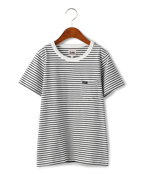 Lee(リー)の「WEB限定【JUNIOR】 LEE(リー) クルーネック ポケット Tシャツ(Tシャツ/カットソー・キッズ・ホワイト/ブラック/グレー/ダークブラウン/ダークグリーン/ライトブルー/その他1/その他2・140cm/150cm)」の7枚目の写真