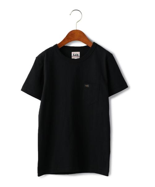 Lee(リー)の「WEB限定【JUNIOR】 LEE(リー) クルーネック ポケット Tシャツ(Tシャツ/カットソー・キッズ・ホワイト/ブラック/グレー/ダークブラウン/ダークグリーン/ライトブルー/その他1/その他2・140cm/150cm)」の3枚目の写真
