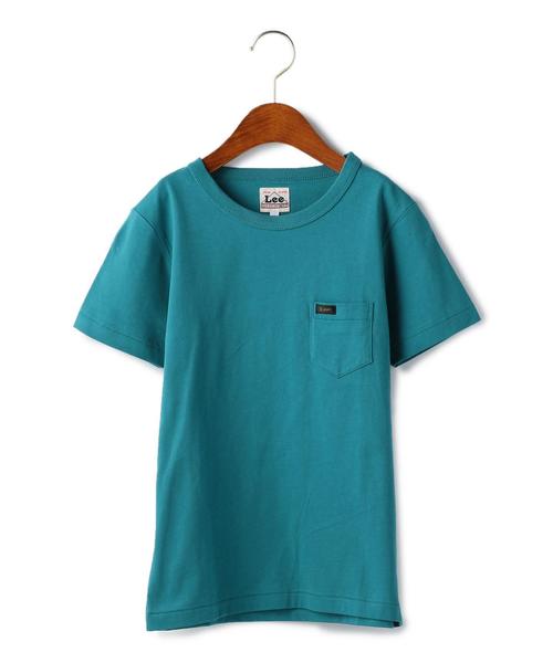 Lee(リー)の「WEB限定【JUNIOR】 LEE(リー) クルーネック ポケット Tシャツ(Tシャツ/カットソー・キッズ・ホワイト/ブラック/グレー/ダークブラウン/ダークグリーン/ライトブルー/その他1/その他2・140cm/150cm)」の6枚目の写真