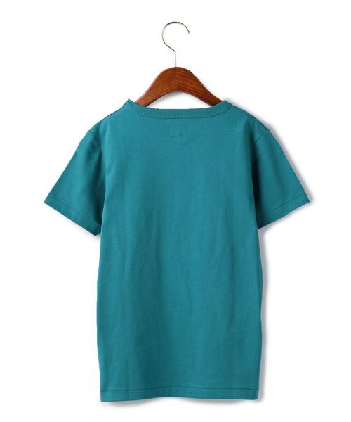 Lee(リー)の「WEB限定【JUNIOR】 LEE(リー) クルーネック ポケット Tシャツ(Tシャツ/カットソー・キッズ・ホワイト/ブラック/グレー/ダークブラウン/ダークグリーン/ライトブルー/その他1/その他2・140cm/150cm)」の9枚目の写真