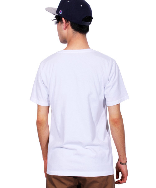 ８(eight)（エイト）の「SURF デニム 半袖Tシャツ アメカジ  （Tシャツ/カットソー・メンズ・ブルー/ホワイト/ネイビー・MEDIUM/LARGE）」の17枚目の写真