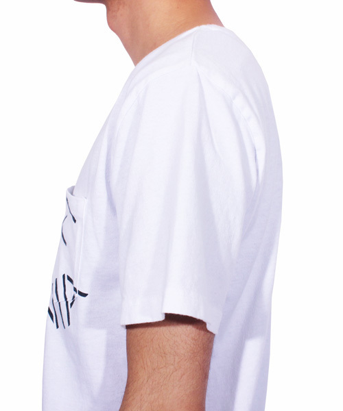 ８(eight)（エイト）の「SURF デニム 半袖Tシャツ アメカジ  （Tシャツ/カットソー・メンズ・ブルー/ホワイト/ネイビー・MEDIUM/LARGE）」の13枚目の写真