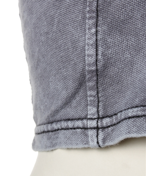 TOPSHOP（トップショップ）の「DENIM ZIP BRALET（その他トップス・レディース・グレー・6/10/12/8）」の6枚目の写真