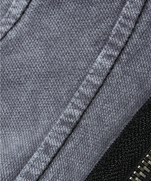 TOPSHOP（トップショップ）の「DENIM ZIP BRALET（その他トップス・レディース・グレー・6/10/12/8）」の8枚目の写真