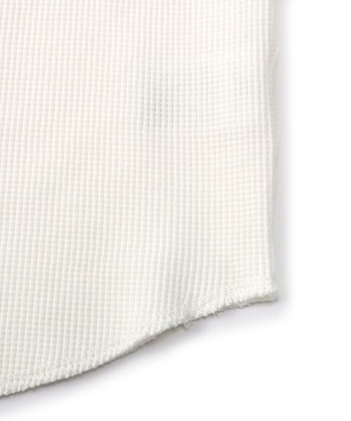 Champion(チャンピオン)の「【Champion】ワッフルロゴ刺繍ラグランロンT(Tシャツ/カットソー・キッズ・オフホワイト・100/110/120/130/140)」の7枚目の写真