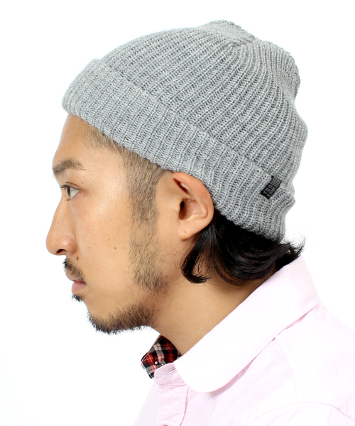 BEAMS（ビームス）の「◎BEAMS / USA ニット CAP（ニットキャップ/ビーニー・メンズ・グレー/ブラック/レッド/グリーン/ブルー/ネイビー・ONE SIZE）」の3枚目の写真