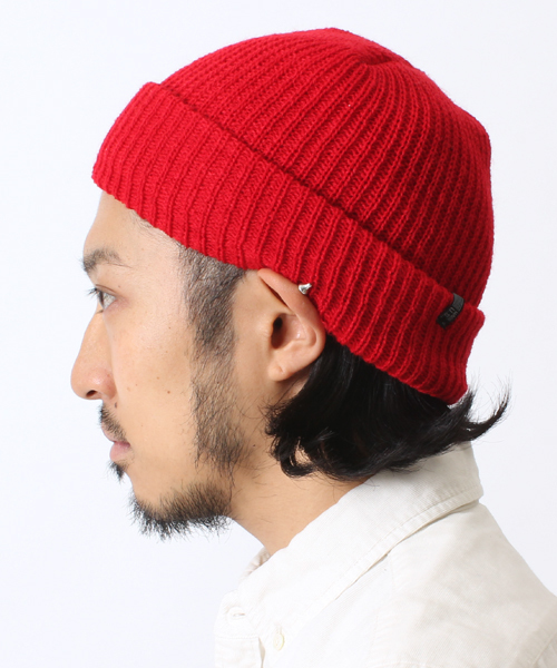 BEAMS（ビームス）の「◎BEAMS / USA ニット CAP（ニットキャップ/ビーニー・メンズ・グレー/ブラック/レッド/グリーン/ブルー/ネイビー・ONE SIZE）」の6枚目の写真
