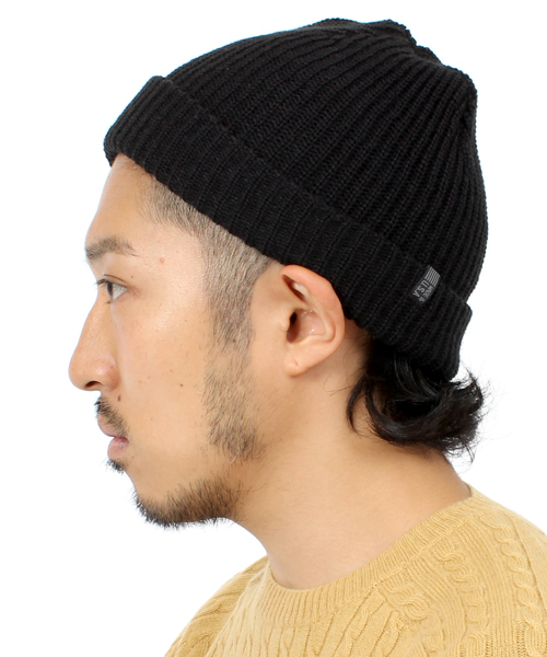BEAMS（ビームス）の「◎BEAMS / USA ニット CAP（ニットキャップ/ビーニー・メンズ・グレー/ブラック/レッド/グリーン/ブルー/ネイビー・ONE SIZE）」の2枚目の写真
