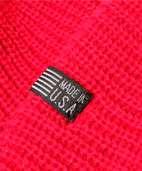 BEAMS（ビームス）の「◎BEAMS / USA ニット CAP（ニットキャップ/ビーニー・メンズ・グレー/ブラック/レッド/グリーン/ブルー/ネイビー・ONE SIZE）」の9枚目の写真