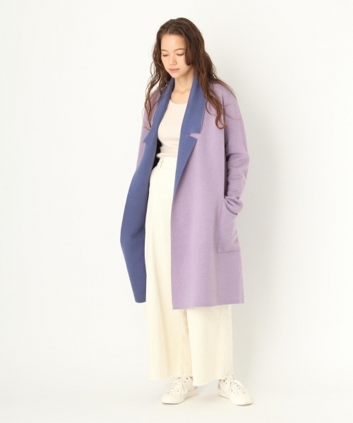 niko and...（ニコアンド）の「オリジナルテレコタンクトップ（タンクトップ・レディース・グレー/オフホワイト/ブラック/アイボリー/ラベンダー・SMALL/MEDIUM/LARGE）」の9枚目の写真