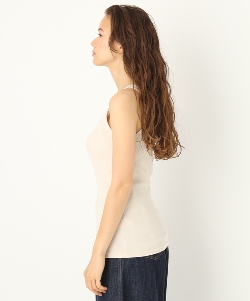 niko and...（ニコアンド）の「オリジナルテレコタンクトップ（タンクトップ・レディース・グレー/オフホワイト/ブラック/アイボリー/ラベンダー・SMALL/MEDIUM/LARGE）」の13枚目の写真