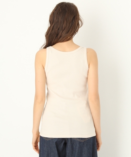 niko and...（ニコアンド）の「オリジナルテレコタンクトップ（タンクトップ・レディース・グレー/オフホワイト/ブラック/アイボリー/ラベンダー・SMALL/MEDIUM/LARGE）」の14枚目の写真