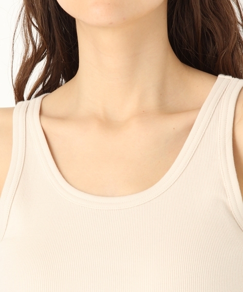 niko and...（ニコアンド）の「オリジナルテレコタンクトップ（タンクトップ・レディース・グレー/オフホワイト/ブラック/アイボリー/ラベンダー・SMALL/MEDIUM/LARGE）」の15枚目の写真