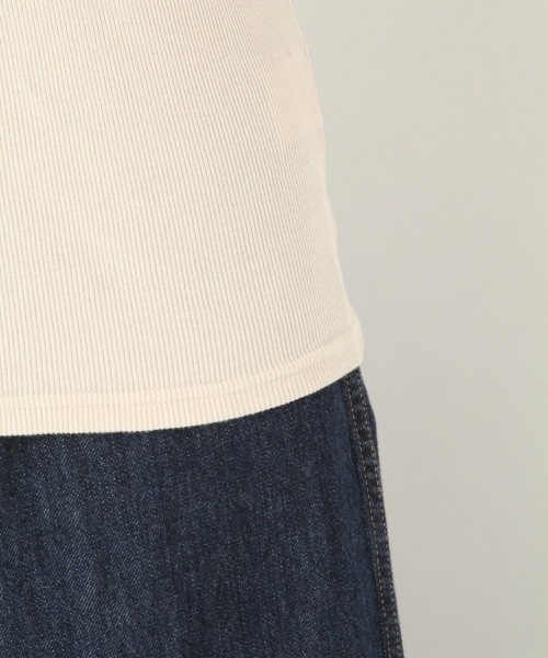 niko and...（ニコアンド）の「オリジナルテレコタンクトップ（タンクトップ・レディース・グレー/オフホワイト/ブラック/アイボリー/ラベンダー・SMALL/MEDIUM/LARGE）」の17枚目の写真