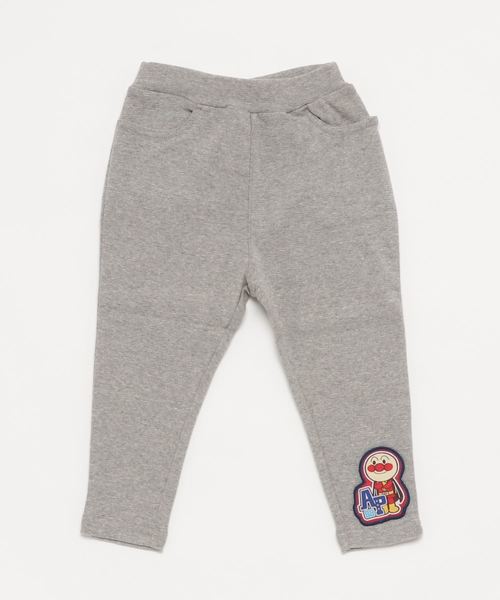 ANPANMAN KIDS COLLECTION(アンパンマンキッズコレクション)の「【アンパンマン】のびのびスーパーストレッチ素材 サルエルパンツ(パンツ)」|杢グレー