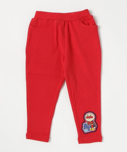 ANPANMAN KIDS COLLECTION(アンパンマンキッズコレクション)の「【アンパンマン】のびのびスーパーストレッチ素材 サルエルパンツ(パンツ)」|レッド