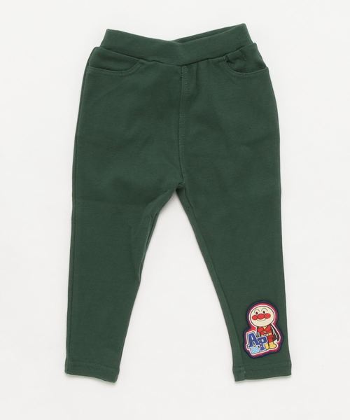 ANPANMAN KIDS COLLECTION(アンパンマンキッズコレクション)の「【アンパンマン】のびのびスーパーストレッチ素材 サルエルパンツ(パンツ)」|カーキ