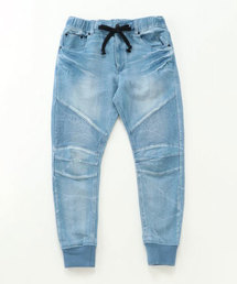 VENCEEXCHANGE | ドビーデニムバイカーパンツ/ デニム メンズ  ジーンズ ジョガーパンツ(デニムパンツ)