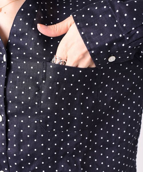 SHIPS for women - スキッパードットシャツ SHIPS Days（シップスデイズ）の「SHIPS Days STANDARD